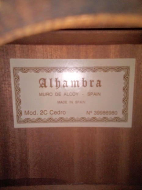 Muro de Alcoy Guitarras/Made in Spain/