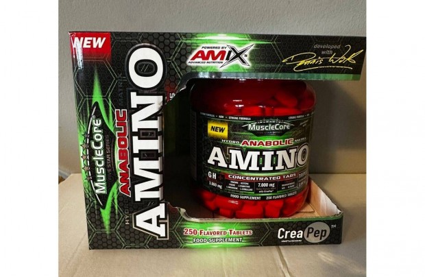 Musclecore DW - Anabolic Amino with Creapep 250db tabletta