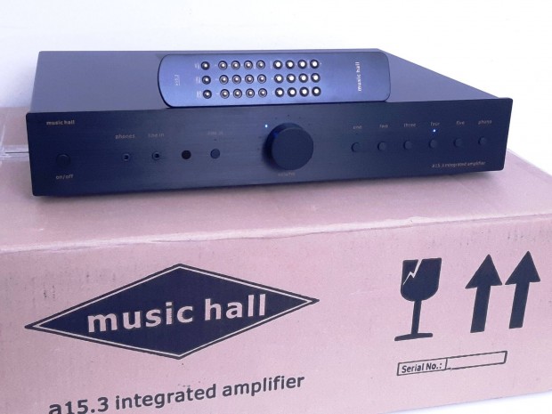 Music Hall a15.3 USA audiofil erst dobozban flron!