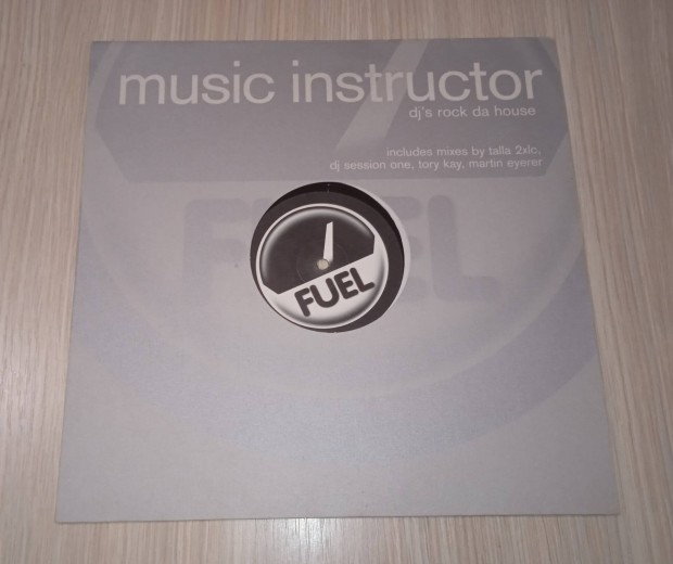 Music Instructor - DJ's Rock Da House (Vinyl,1999)