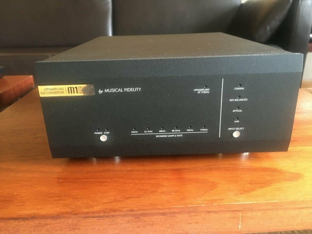 Musical Fidelity M1 DAC jszer llpotban gyri csomagolsban