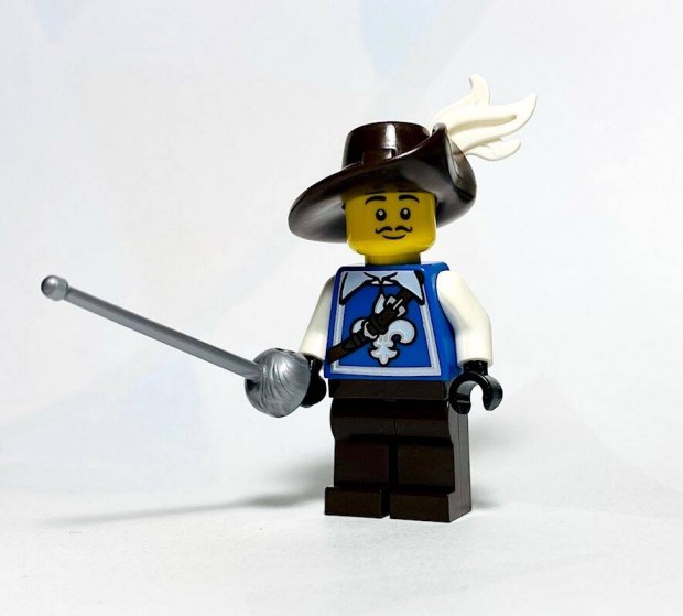 Muskétás Eredeti LEGO egyedi minifigura - A három testőr - Új