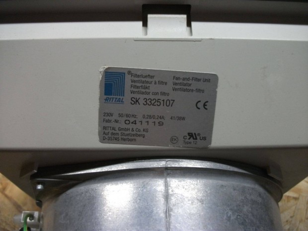 Mszerszekrnybl kiszerelt ventiltor / 230V 41W /