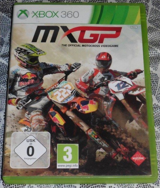 Mxgp (MX GP) - The Official Motocross Videogame Gyri Xbox 360 Jtk