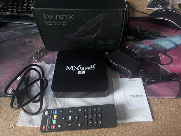 Mxq-Pro 4K HD TV okost doboz