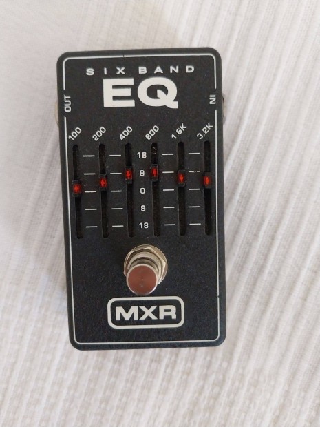 Mxr Six Band EQ equalizer EQ pedl