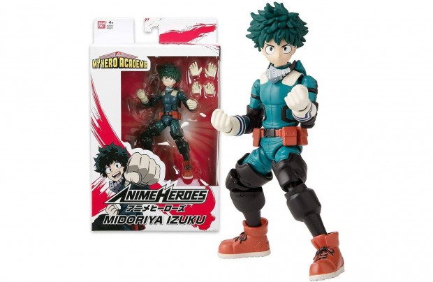 My Hero Academia Hsakadmia Midoriya Deku figura Bandai