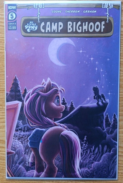 My Little Pony Camp Bighoof #5 Issue Cover B (Kpregny / Angol)