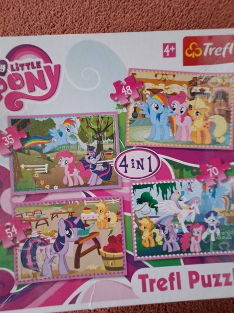 My Little pony 4 in 1 puzzle