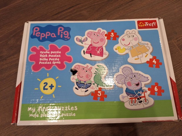 My first puzzle Peppa malac, kirak, 2+, Trefl