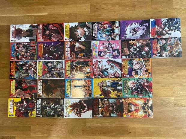 My hero academia manga 1-27