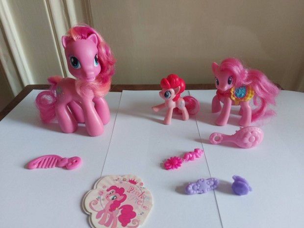 My little pony én kicsi pónim 6,5-12 cm magas póni Pinkie Pie