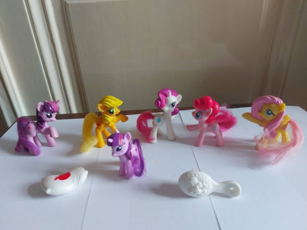 My little pony én kicsi pónim 6 db póni 5,5-7,5 cm