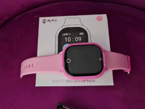 Myki Watch 4 Lite gyermek okosra, GPS/GSM, Pink/Rzsaszn