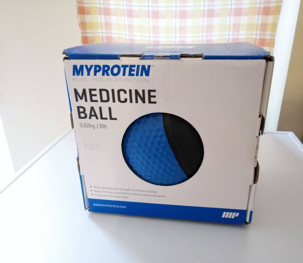 Myprotein medicin medicine labda kis eszttikai hibs