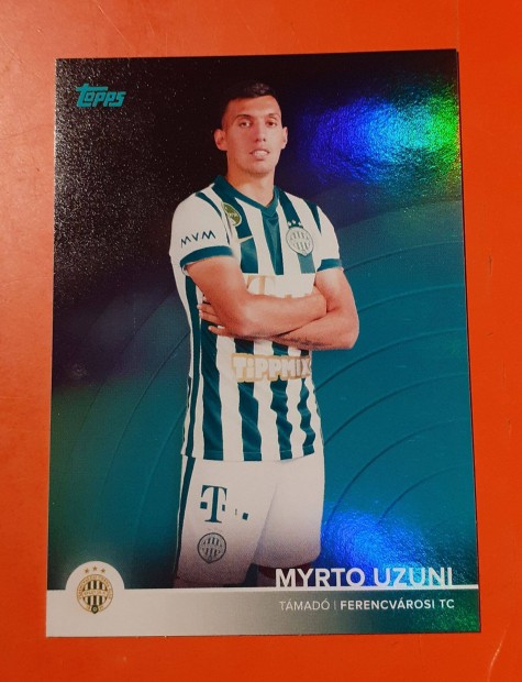 Myrto Uzuni /49-es Topps focis krtya ( Fradi , FTC , Ferencvros )