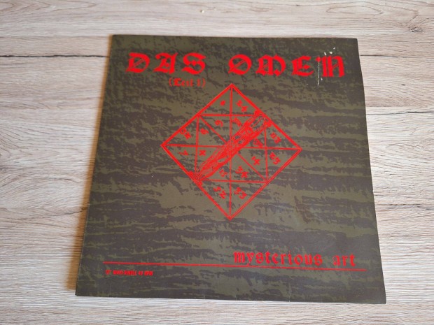 Mysterious Art - Das Omen (Teil 1) maxi bakelit lemez ! LP