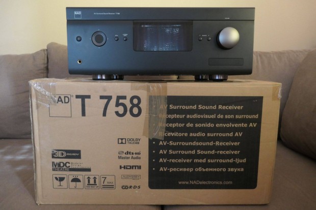 NAD T758 V1 3D HDMI hzimozi erst VS. Arcam Anthem Cambridge Audio