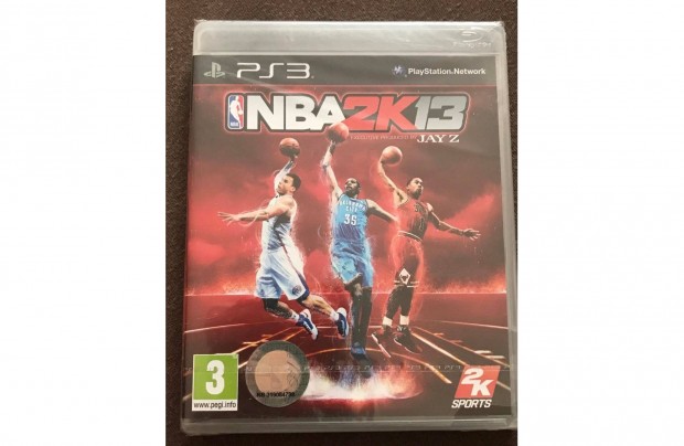 NBA 2K13 (PS3) Új! Eredeti bontatlan csomagolásban!