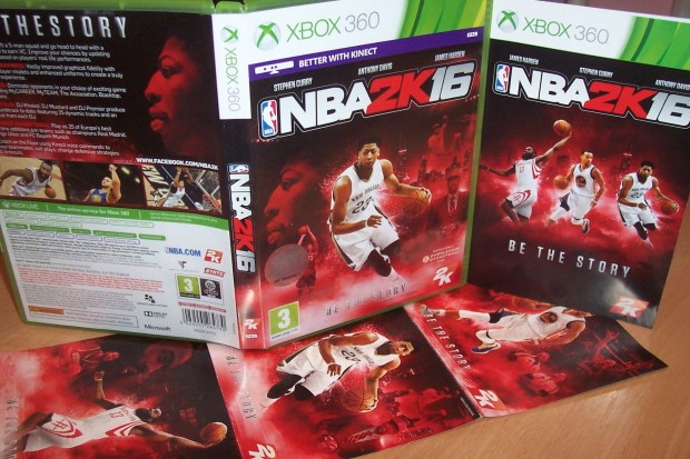 NBA 2K16 - eredeti xbox360 jtk