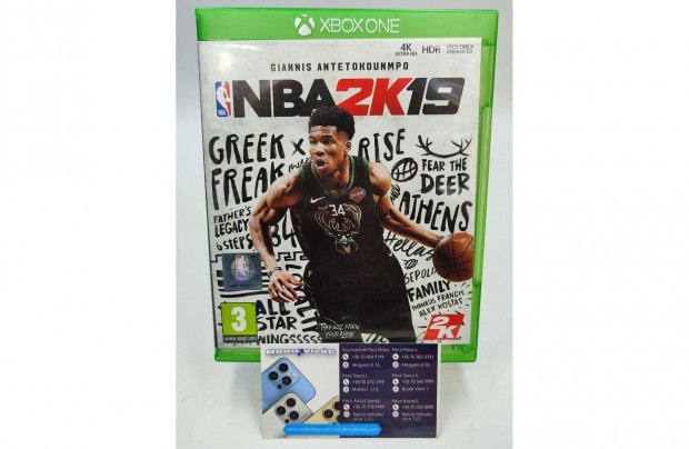 NBA 2K19 Xbox One Garancival #konzl1215