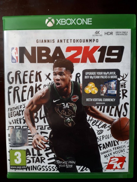 NBA 2K19 xbox one-series x jtk,elad-csere"