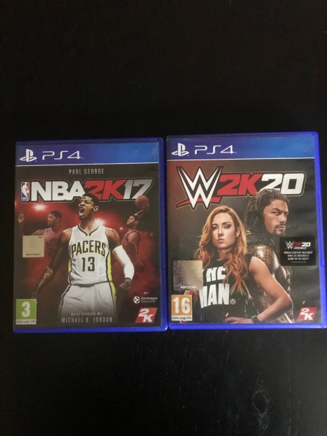 NBA 2k17 PS4 s WWE 2k20 PS4