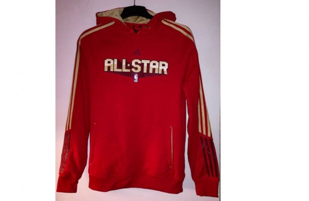 NBA All Star 2010-es eredeti adidas kapucnis pulóver (M-es)