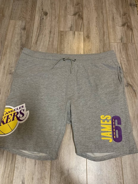 NBA LA Lakers Pebron James pamut short XXL