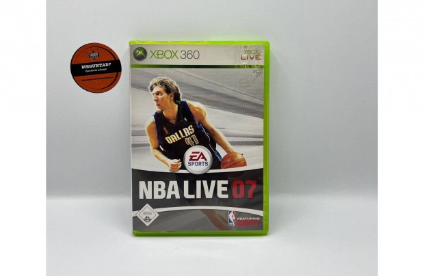 NBA Live 07 - Xbox 360 jtk, hasznlt