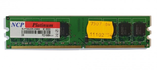 NCP Platinum 2GB DDR2 800MHz memria