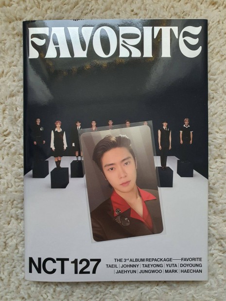 NCT 127 Favorite Classic version (Jaehyun, Johnny), kpop CD album