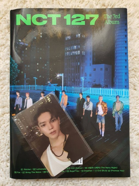 NCT 127 Sticker Seoul city version, kpop CD album