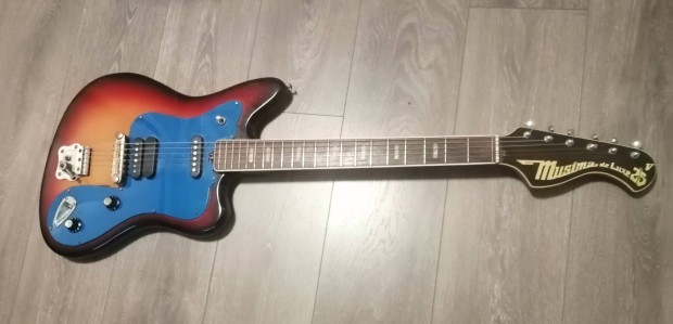 NDK Musima Deluxe 25v. Elektromos gitr Jazzmaster/Jaguar forma 1978