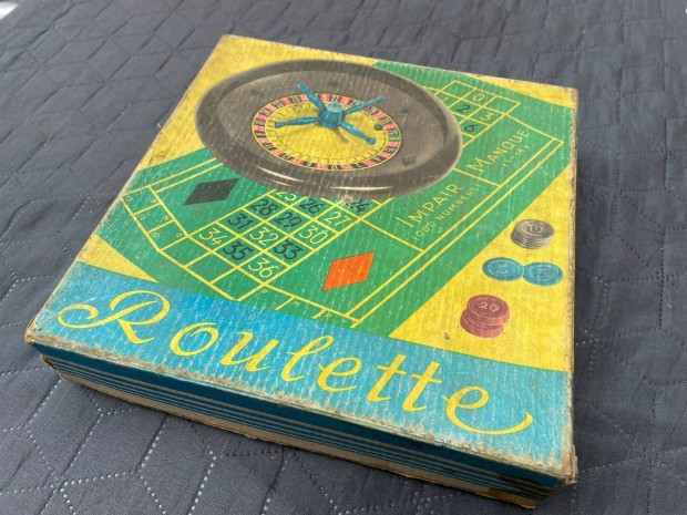 NDK gyártmányú roulette játék retro darab