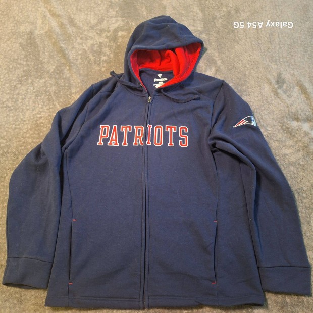 NFL Fanatics New England Patriots Kapucnis Pulver M-Es