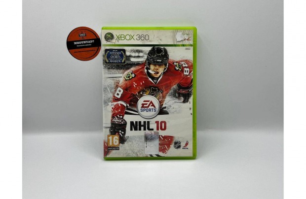 NHL 10 - Xbox 360 jtk, hasznlt