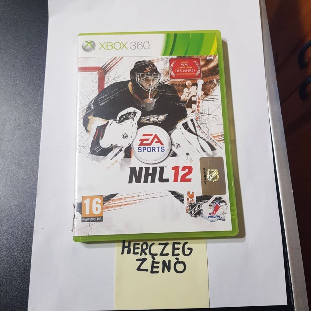 NHL 12 xbox360