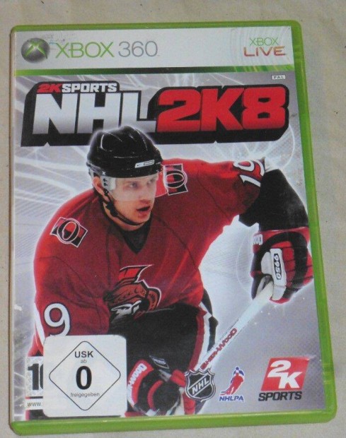 NHL 2k8 (Jgkorong) Gyri Xbox 360 Jtk akr flron