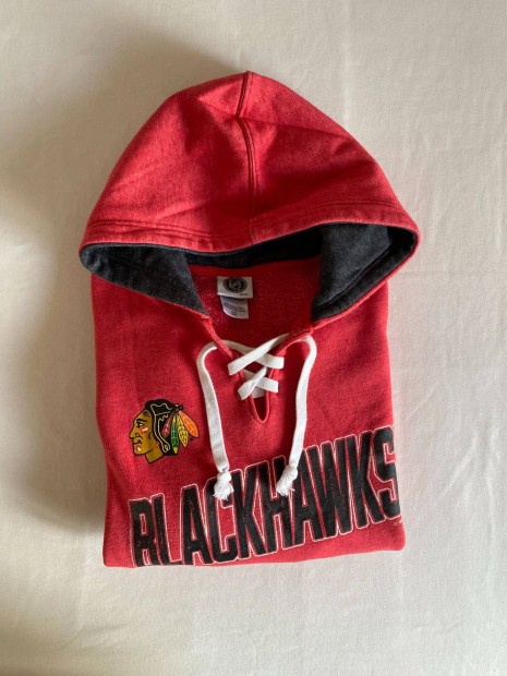 NHL Chicago Blackhawks frfi kapucnis pulver XXL-es