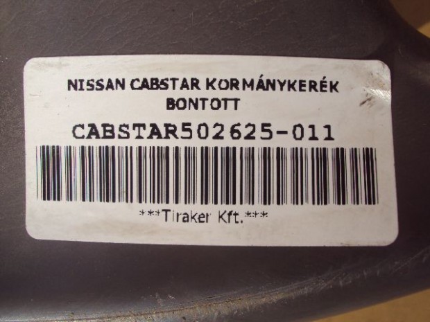 NISSAN CABSTAR KORMNYKERK BONTOTT elad