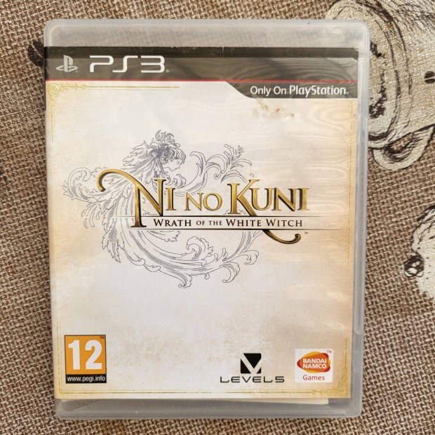 NI NO Kuni Wrath OF The White WITCH ps3 jtk,elad,csere is