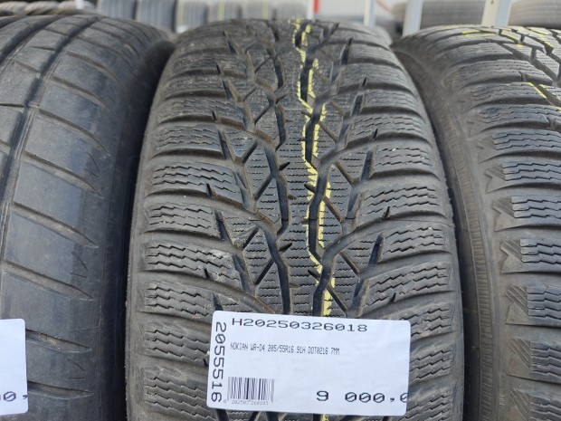 NOKIAN WR-D4 205/55R16 91H DOT0216 7MM HASZNÁLT TÉLIGUMI H 91 |