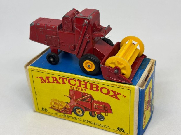 NR65 Combine Harvester angol Matchbox + eredeti doboz