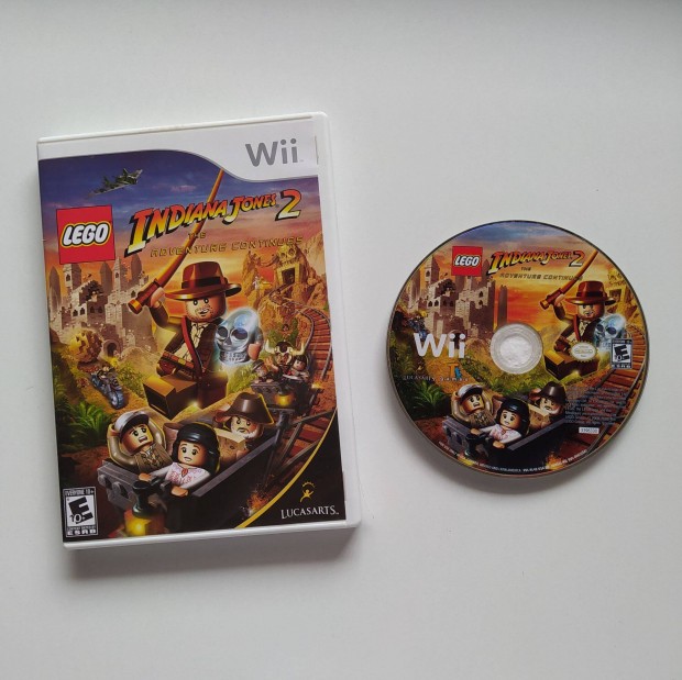 NTSC Lego Indiana Jones 2: The Adventure Continues Nintendo Wii