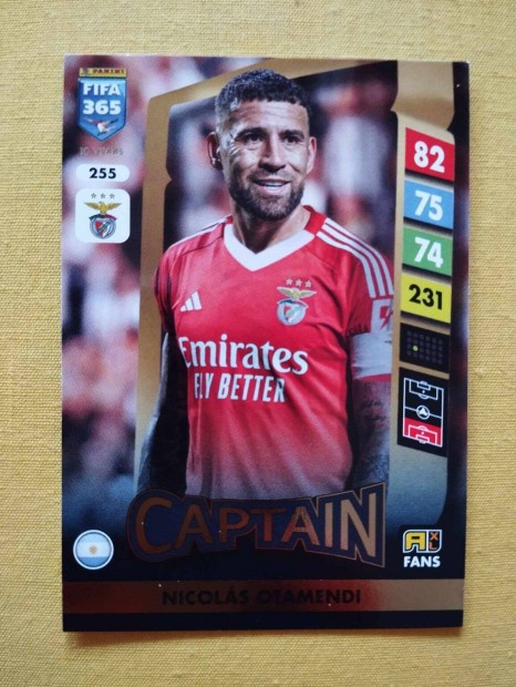 N. Otamendi (Benfica) FIFA 365 2025 Captain focis krtya