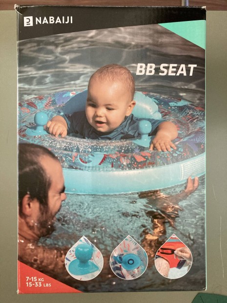 Nabaiji úszógumi babáknak, beülős, 7-15 kg