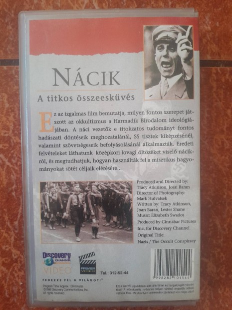 Ncik Titkos sszeeskvs VHS Film 