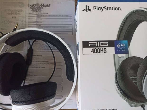 Nacon Plantronics RIG 400HS PS4 PS5 gamer flhallgat _