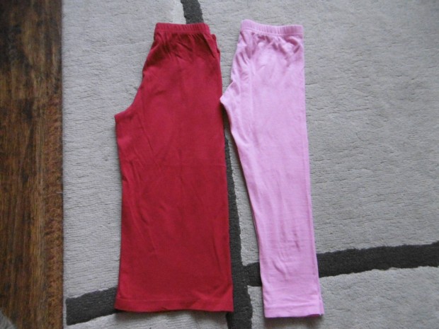 Nadrág, legging 2-3 évesre, szépek, piros új 500 Ft / 2 db
